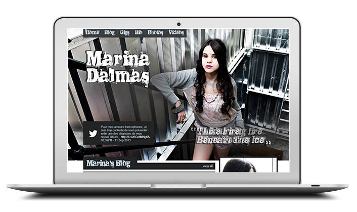 Design of website